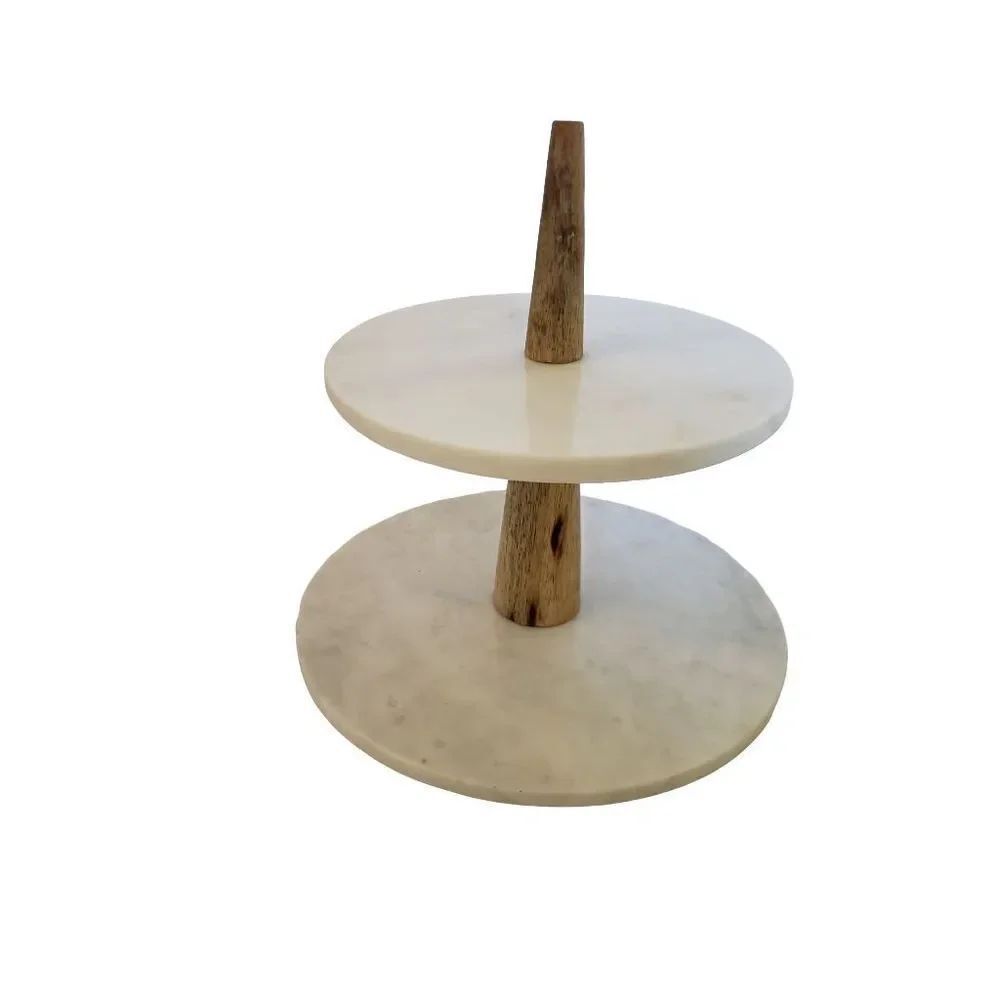 Marble & Wood Shelf - Picture 3 of 8